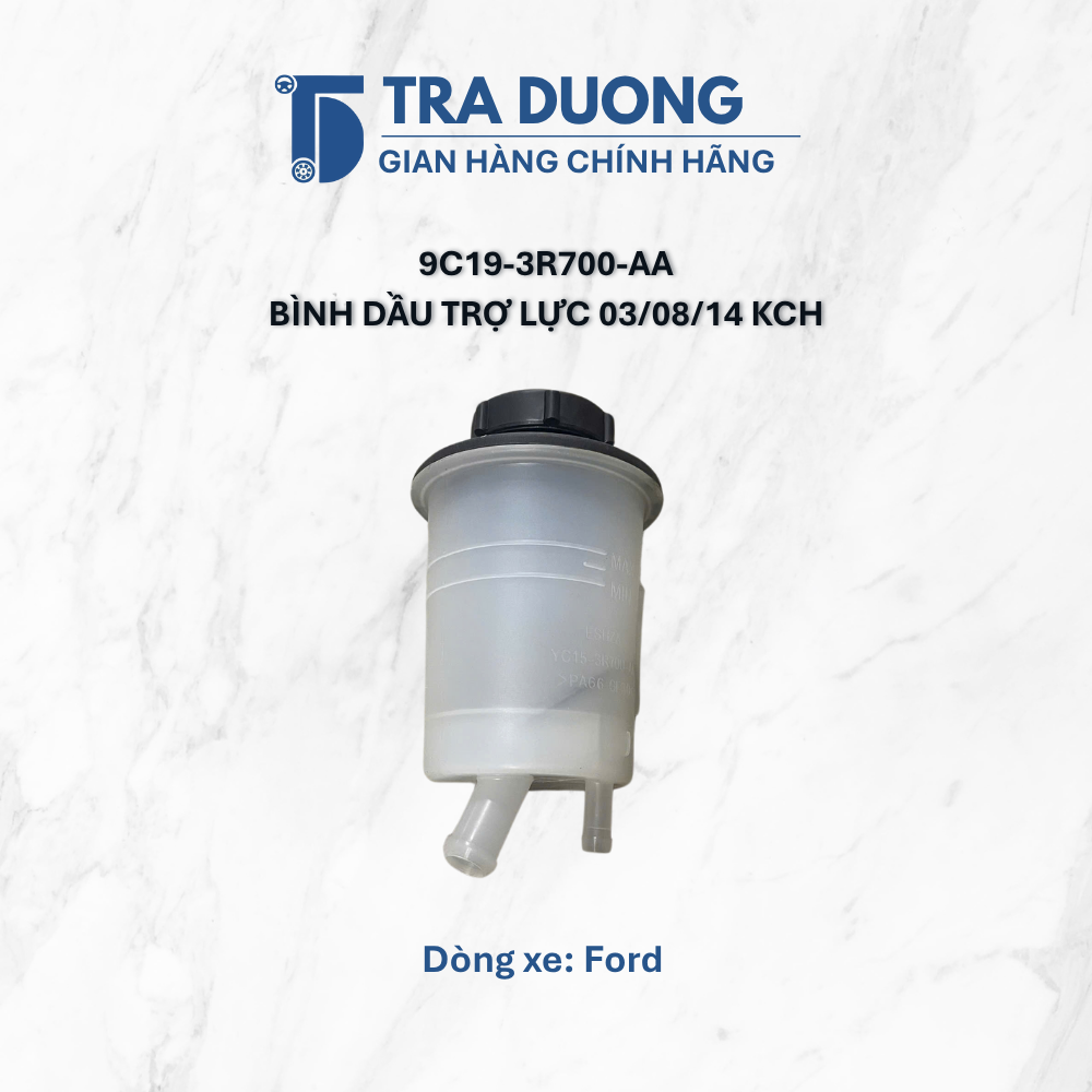 Bình dầu trợ lực 03/08/14 KCH Mã phụ tùng: 9C19-3R700-AA Dòng xe: Ford (hàng thay thế)